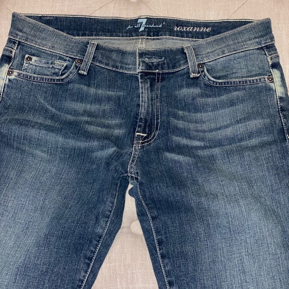 7 for all Mankind Roxanne with Rhinestones size 29 - Picture 3 of 6